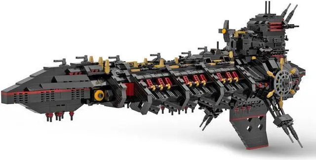 Main image of ZITIANYOUBUILD MOC-161010 Battleship with Stand from Most Popular Miniature Wargame 2346 Parts