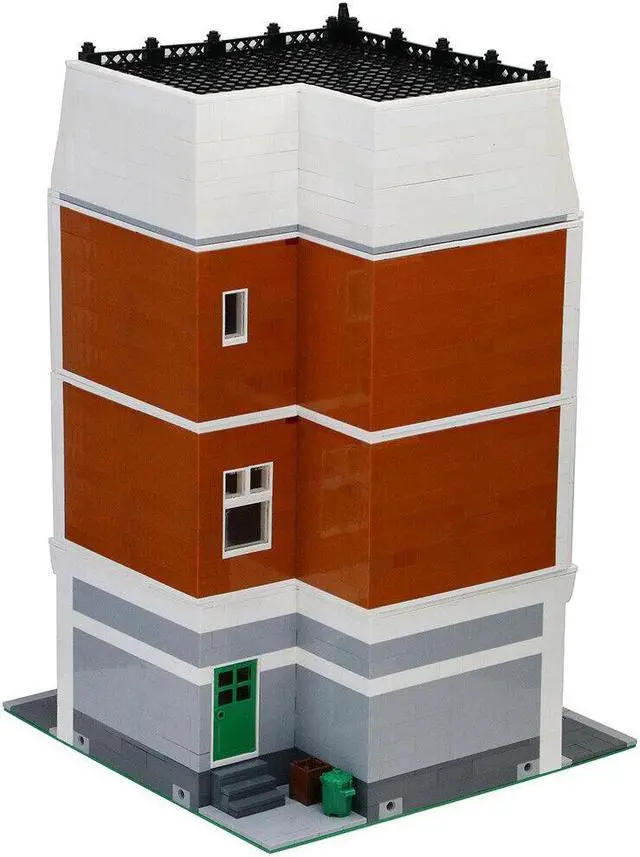 Alt view image 3 of 6 - ZITIANYOUBUILD C415 Modular Wedding Dress Shop and Apartment Building Toys Set 3586 Parts