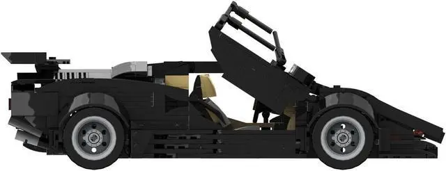 Main image of ZITIANYOUBUILD MOC-57779 Classic Supercar LP5000 QV Sports Car for Collection