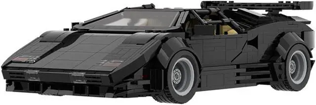 Alt view image 4 of 6 - ZITIANYOUBUILD MOC-57779 Classic Supercar LP5000 QV Sports Car for Collection