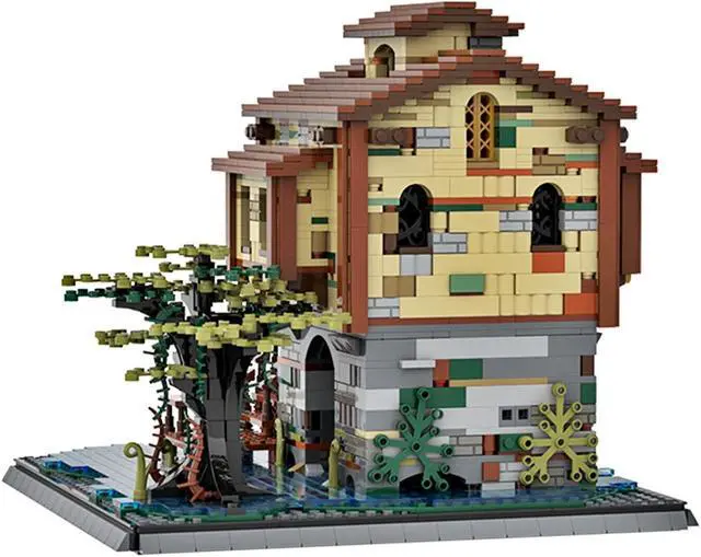 Main image of ZITIANYOUBUILD C5286 Mysterious House in the Middle of a Swamp Building Toys 2593 Parts
