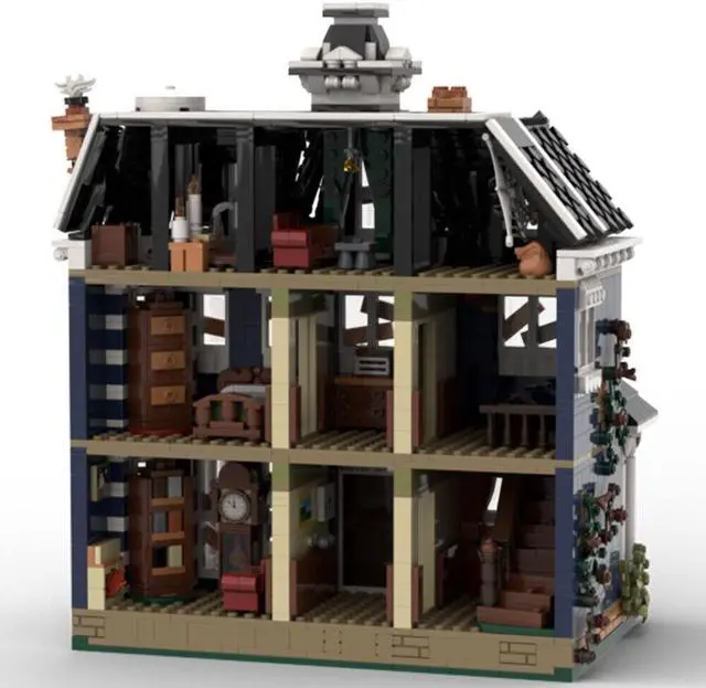 Main image of ZITIANYOUBUILD MOC-154943 Modular Building Mansion House Model from TV Series 1994 Parts