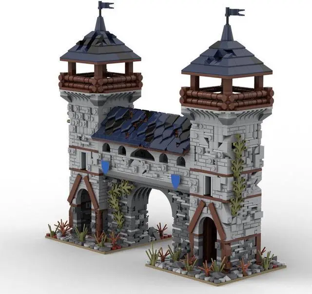 Main image of ZITIANYOUBUILD MOC-85157 Medieval Castle's Keep Outpost Model Building Toys 2692 Parts