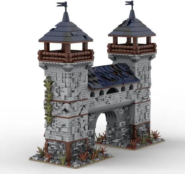 Alt view image 3 of 4 - ZITIANYOUBUILD MOC-85157 Medieval Castle's Keep Outpost Model Building Toys 2692 Parts