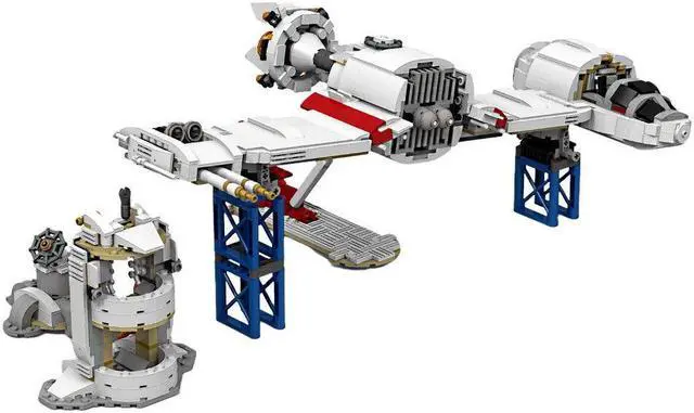 Main image of ZITIANYOUBUILD YOUFOY Single Pilot Operator with Deffense Tower and 2 Stands 1492 Pieces