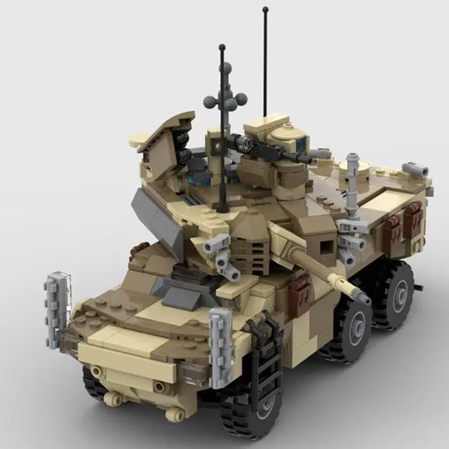 Main image of ZITIANYOUBUILD MOC-149815 Armoured Reconnaissance Vehicle 1/35 Scale Building Toys 904 Parts