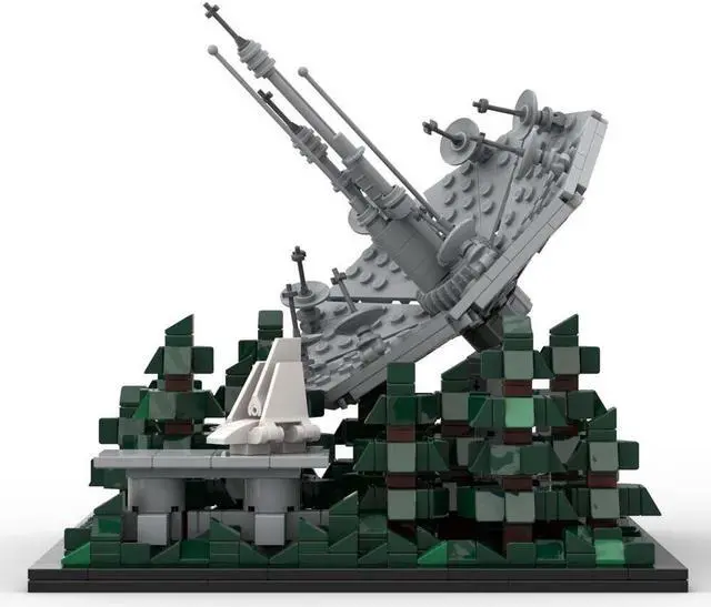 Main image of ZITIANYOUBUILD MOC-150608 Shield Generator - Architecture Scale from Movie Episode VI 989 Parts