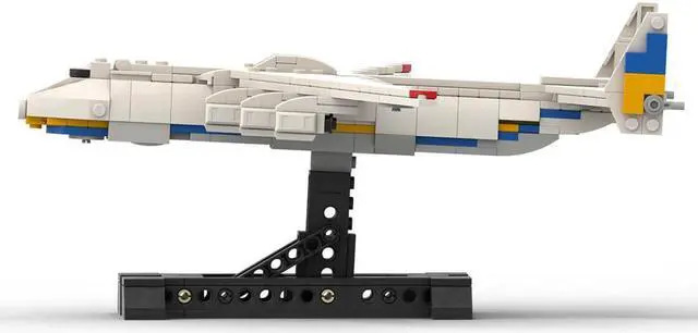 Alt view image 2 of 5 - ZITIANYOUBUILD Custom MOC-107147 Antonov AN-225 Mriya Model 482 Parts Gift for Christmas