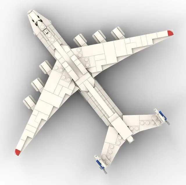Main image of ZITIANYOUBUILD Custom MOC-107147 Antonov AN-225 Mriya Model 482 Parts Gift for Christmas