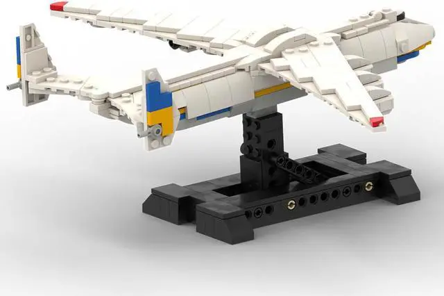 Alt view image 3 of 5 - ZITIANYOUBUILD Custom MOC-107147 Antonov AN-225 Mriya Model 482 Parts Gift for Christmas
