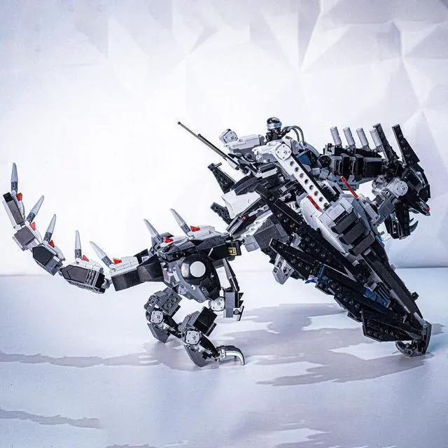 Main image of ZITIANYOUBUILD MOC-118017 Dragon Shadow Mech Model Building Toys Set for Collection 1971 Parts