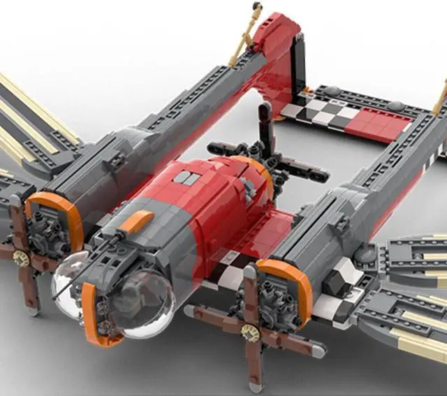 Alt view image 2 of 4 - ZITIANYOUBUILD C5453 Ornithopter with Posable Wings, Full Interior and Cockpit 2251 Parts