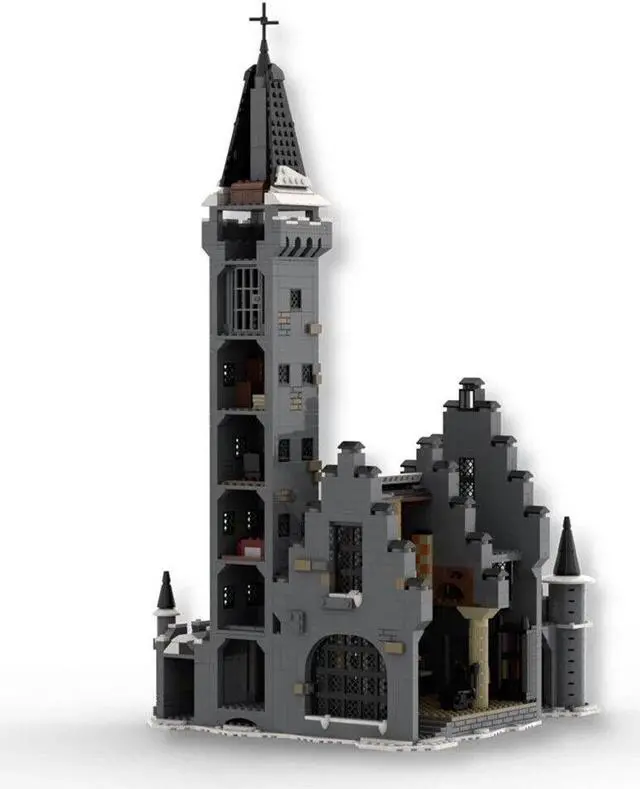 Main image of ZITIANYOUBUILD MOC-109103 Castle with Great Hall, Courtyard Modular Building 1942 Parts