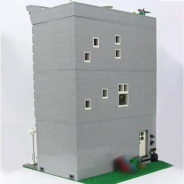 Alt view image 2 of 2 - ZITIANYOUBUILD YOUFOY Modular Cupcake Shop and Apartment with Rooftop Garden 3103 Pieces