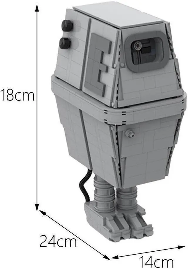 Main image of ZITIANYOUBUILD C7423 Robot Power Generators Model with Legs from Movie 732 Parts Gift
