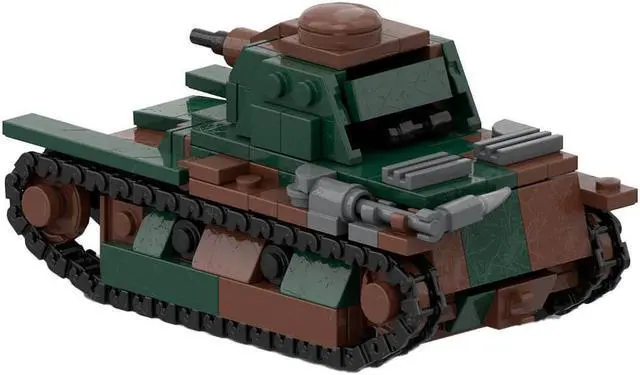 Alt view image 2 of 6 - ZITIANYOUBUILD Custom MOC-127245 R40 Tank Model Toys 326 Parts Kids Gift for Christmas