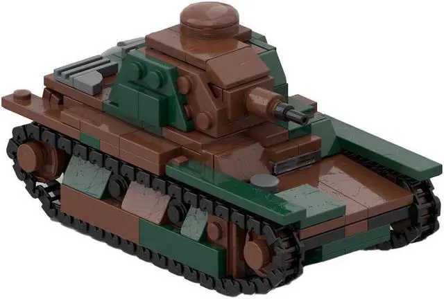Alt view image 3 of 6 - ZITIANYOUBUILD Custom MOC-127245 R40 Tank Model Toys 326 Parts Kids Gift for Christmas