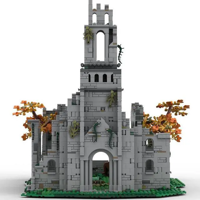 Alt view image 2 of 6 - ZITIANYOUBUILD MOC-148241 Modular Church of Stone from Video Game Building Toys Set 2401 Parts