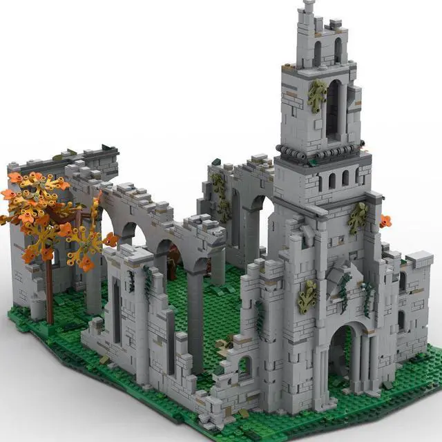 Alt view image 3 of 6 - ZITIANYOUBUILD MOC-148241 Modular Church of Stone from Video Game Building Toys Set 2401 Parts
