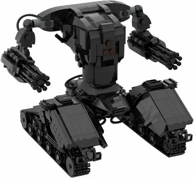 Alt view image 3 of 6 - ZITIANYOUBUILD MOC-58403 Future Tank X1 Mech Tank Hunter Killer X1 from Game & Building Toys