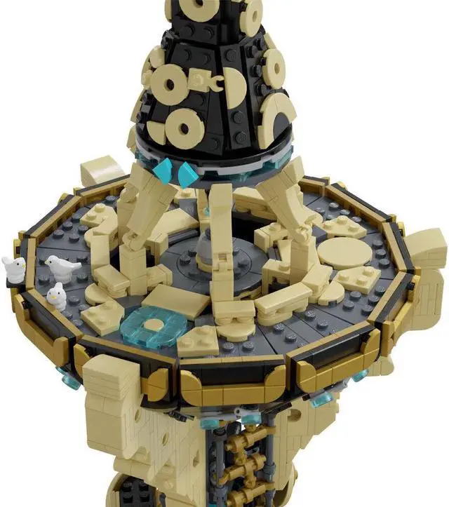 Alt view image 4 of 5 - ZITIANYOUBUILD MOC-139323 Iconic Tower Tall Structure in Game Building Toys Set 2204 Parts