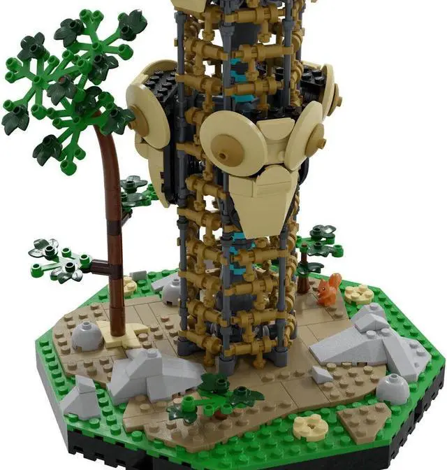 Alt view image 3 of 5 - ZITIANYOUBUILD MOC-139323 Iconic Tower Tall Structure in Game Building Toys Set 2204 Parts