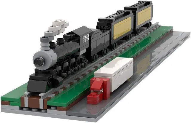 Main image of ZITIANYOUBUILD Custom MOC-56288 Micro Scale 440 (Hit the Bricks) Train 447 Parts Kids Gift