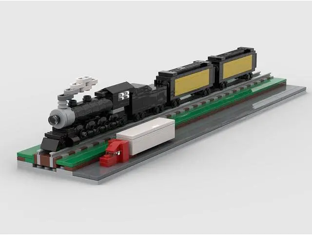 Alt view image 5 of 5 - ZITIANYOUBUILD Custom MOC-56288 Micro Scale 440 (Hit the Bricks) Train 447 Parts Kids Gift