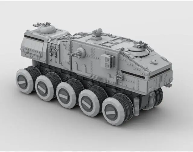Main image of ZITIANYOUBUILD MOC-142927 Tank Massive Vehicle with Detailed Interior Building Toys 3219 Parts