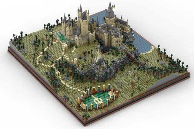Main image of ZITIANYOUBUILD C4545 Magic Castle Epic Detailed Build with 8 Iconic Locations 11726 Parts