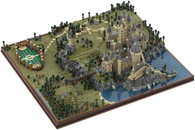 Alt view image 2 of 6 - ZITIANYOUBUILD C4545 Magic Castle Epic Detailed Build with 8 Iconic Locations 11726 Parts