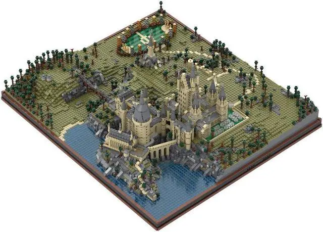 Alt view image 3 of 6 - ZITIANYOUBUILD C4545 Magic Castle Epic Detailed Build with 8 Iconic Locations 11726 Parts
