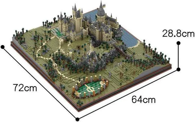 Alt view image 5 of 6 - ZITIANYOUBUILD C4545 Magic Castle Epic Detailed Build with 8 Iconic Locations 11726 Parts