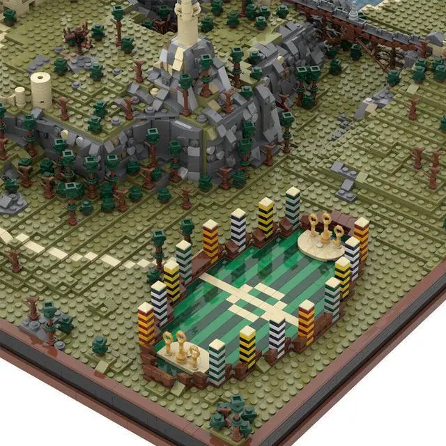 Alt view image 6 of 6 - ZITIANYOUBUILD C4545 Magic Castle Epic Detailed Build with 8 Iconic Locations 11726 Parts