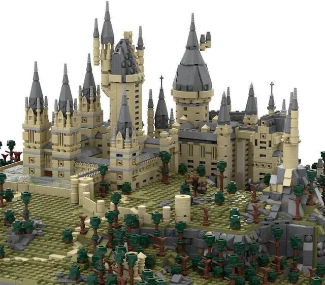 Alt view image 4 of 6 - ZITIANYOUBUILD C4545 Magic Castle Epic Detailed Build with 8 Iconic Locations 11726 Parts