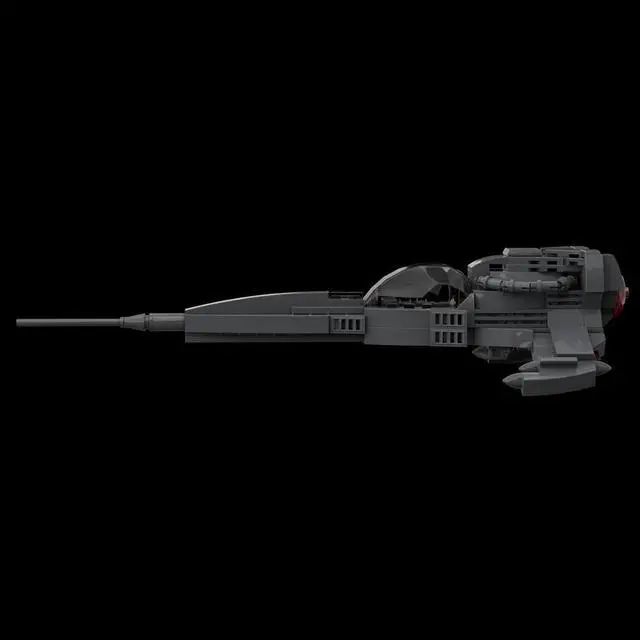 Alt view image 5 of 6 - ZITIANYOUBUILD Custom MOC-126424 Wraith-Dart Space Wars Ship Sci-Fi Spacecraft Model 242 Parts