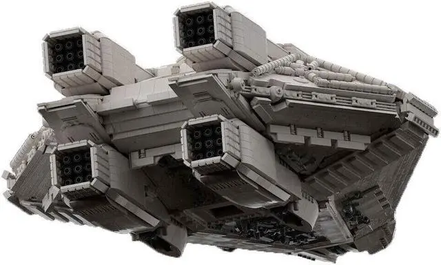 Alt view image 2 of 2 - ZITIANYOUBUILD MOC-87504 Escape Pod / Lifeboat / Light Intrasystem Spaceship 8042 Parts