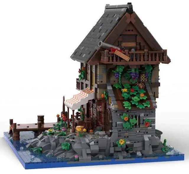 Alt view image 3 of 3 - ZITIANYOUBUILD Custom MOC-128398 Pirate Van Dykes Island (5650 Parts) Toys Gift for Christmas
