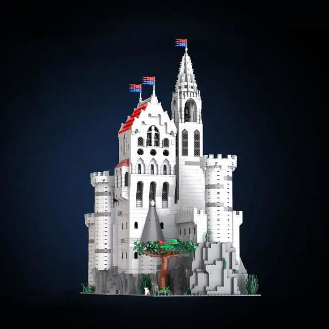 Alt view image 2 of 3 - ZITIANYOUBUILD Custom MOC-193221 Medieval Kings Castle The King Returns Blocks Set (3939PCS)