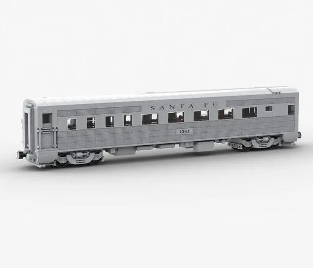 Main image of ZITIANYOUBUILD Custom MOC-202248 Santa Fe Super Chief Car Building Blocks Set (5021PCS)