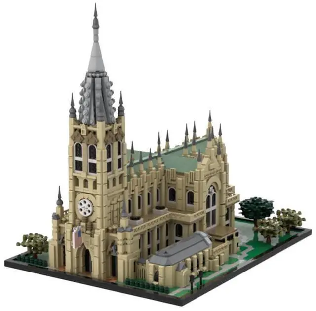 Main image of ZITIANYOUBUILD Custom MOC-165741 Medieval Grace Church Modular Building (4106PCS)Toys Gift