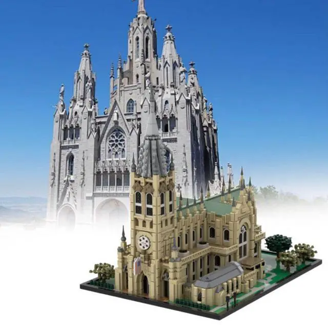 Alt view image 2 of 3 - ZITIANYOUBUILD Custom MOC-165741 Medieval Grace Church Modular Building (4106PCS)Toys Gift