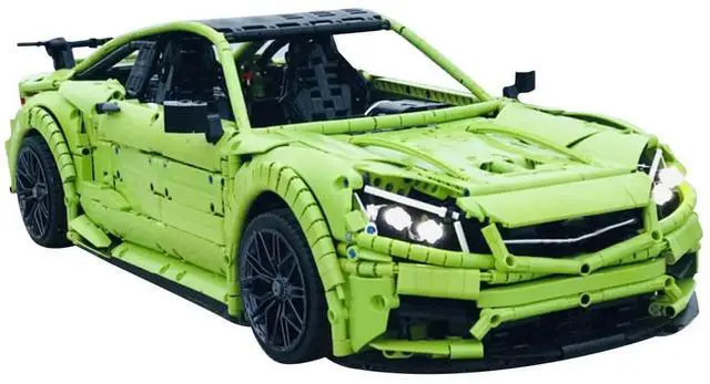 Main image of ZITIANYOUBUILD Custom MOC-60193 RC Sport Car with a Twin-turbocharged V-8 Engine 3897 Parts