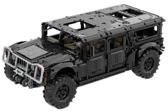 Alt view image 2 of 3 - ZITIANYOUBUILD Custom MOC-174585 H1 Car Model(Dynamic Version/3796PCS) Toys Gift for Christmas