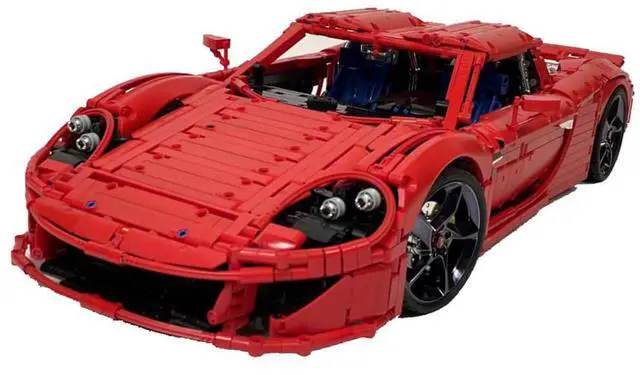 Main image of ZITIANYOUBUILD Custom MOC-131400 Roadster Car Model(3790PCS/Red) Toys Gift for Christmas