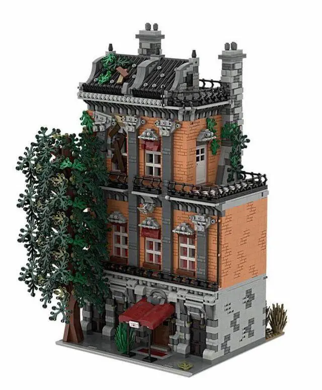 Alt view image 2 of 3 - ZITIANYOUBUILD Custom MOC-46504 The OLD TOWN HOSTEL (5286 Parts) Toys Gift for Christmas