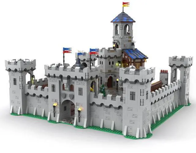 Main image of ZITIANYOUBUILD Custom MOC-113656 Modular Medieval Castle(4363PCS) Toys Gift for Christmas