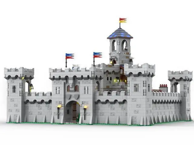 Alt view image 2 of 3 - ZITIANYOUBUILD Custom MOC-113656 Modular Medieval Castle(4363PCS) Toys Gift for Christmas