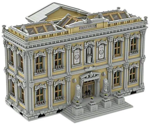 Alt view image 3 of 3 - ZITIANYOUBUILD Custom MOC-77106 The Court House (13905 Parts) Toys Gift for Christmas