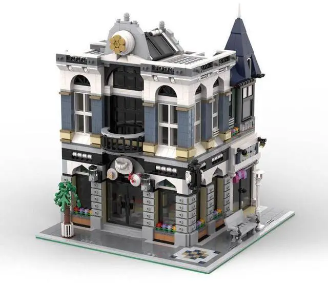 Alt view image 3 of 3 - ZITIANYOUBUILD Custom MOC-88443 Modular Street View Collection Small Particles Blocks 10259PCS